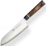 SENZO Black Damascus santoku, 167 mm