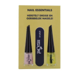 K&uuml;&uuml;ntehoolduskomplektHerome Nail Essentials komplekt: k&uuml;&uuml;ne&otilde;li 4 ml + lakk + k&uuml;&uuml;nealus 4 ml