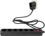 REV pikendusjuhe Multiple Socket Outlet 6+1-fold 2m must