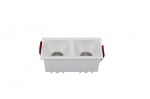 Maytoni tehniline allvalgusti Alfa LED DL043-02-10W4K-D-SQ-W valge