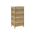 Kommode - DKD HOME DECOR - Mitmev&auml;rviline - Bambu ja pauluonia puit - 3 sahtlit - 42 x 32 x 81 cm