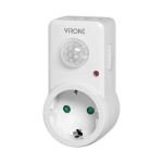 Pistikupesa liikumisanduriga 120&deg; IP20, 280W Schuko versioon, Ki&scaron;tukinis lizdas su judesio detektoriumi 120&deg; IP20, 280W "Schuko" versija