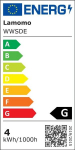 LED riba 12V 5m 3000K komplekt koos toiteallikaga