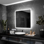 Peegel LED-valgustusega Vannituppa, Magamistuppa, Elutuppa - Boston - 70 cm, 70 cm, LED Veidrodis Modelis - Boston 70 cm x 70 cm