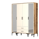 Drabužinė Kumsal RTR - Walnut, Cream