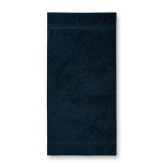 Medvilninis Rank&scaron;luostis Malfini Navy Blue 50x100cm.