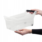 S&uuml;steemi ratastel korraldajakonteiner 14-liitrise k&auml;epidemetega riidekapi jaoks