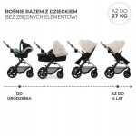 Universaalne vanker Kinderkraft Moov 2 3in1, Moonlight Grey