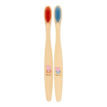 Laste hambahari Peppa Pig Bamboo Toothbrush Kids Flat, 2 tk