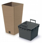 Prosperplast Lofly Square 24x24x45 cm puiduimitatsiooni pott