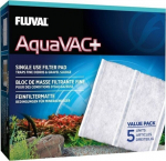 Asendusfiltripadjad Fluval AquaVac+, 5 tk