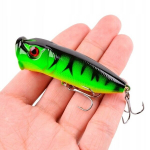 POPPER FLOPPER Wobbler OKOŃ SZCZUPAK F141 GREEN