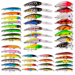 Wobblerite komplekt HAPPY SANDAK OOKOŃ LURE 43tk 4-8g 4.5-10cm jaoks