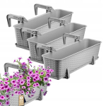 3x r&otilde;duboks 60cm + k&auml;epidemed hallid