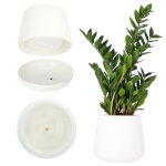 Lillepott Lillepoti alus valge 23cm