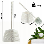 WC-hari WC-potile, plastikust WC k&auml;epide, valge