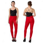 P&uuml;ksid naistele, punased, tagataskul kolmnurk detail EDA-F9018-36, 36