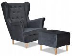 Diana tugitool koos jalatoega Skandinaavia klassikaline hall Family Furniture