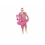 Vintage Vannidress med Flamingo - Disfrazzes - Mand - Pink - Multifarvet - Udend&oslash;rs