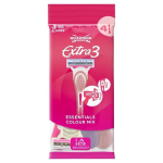 Wilkinson Extra3 Essentials &Uuml;hekordsed habemenuga raseerimiseks, 3 tk.