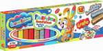 BAMBINO plastiliinist ruut 18 v&auml;rvitoonis
