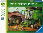 Ravensburger pusle 1000 tk. "John Deere: Then & Now"