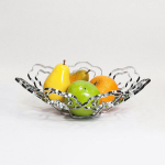 Metallist puuviljakorv 31x9,5 cm