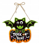Halloween uksele riputatav seinakaunistus Bat 3