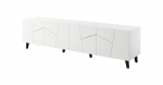 Telerikapp Cama Meble Etna, 200x42x52 cm, valge