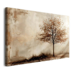 Maalid l&otilde;uendil seinakaunistus magamistoas pruun puu 80x120cm