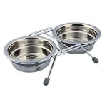 Gamelle - Antivibratsioon - Roostevaba Teras - 0.25L - 11Cm - Kroomitud metallist tugi
