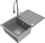 Graniidist k&ouml;&ouml;givalamu Mexen Bruno koos segisti ja sifooniga, Grey/Chrome