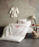 Laste voodipesukomplekt Dreamy White 100x140, 2-osaline