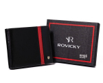 meeste nahast rahakott rfid-kaitsega - rovicky