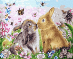 Maalimine numbrite j&auml;rgi Saame tuttavaks 40x50 cm