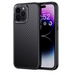 Musta v&auml;rvi koma&uuml;mbris Kevlar Magile iPhone 15 Pro Maxile