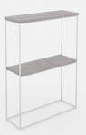 Konsoollaud ADRK Furniture Velo, valge/hall