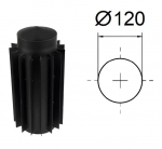 Radiaator D-120 mm, Paksus 2 mm
