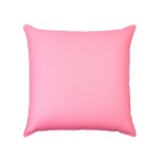 Premium sulgedega voodipadi, 70x70, roosa