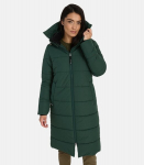 Huppa Naiste talvemantel JOVIA, forest green