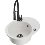 Graniidist valamu Mexen Kevin kuivati ​​ja k&ouml;&ouml;gisegistiga Aster 6517-20-73450-70-B, valge