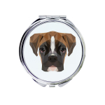 Boxer III - peegel pildiga ja geomeetrilise m&auml;rgiga br&auml;ndilt Art-Dog, XS