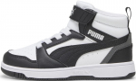 Puma Lastejalatsid Rebound V6 Mid Jr White Black 393832 01 393832 01/1