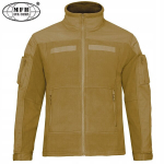 Meeste taktikaline fliisist jakk MFH US COMBAT &ndash; Mission For High Defencel, Coyote