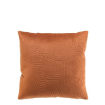 Douceur d'Int&eacute;rieur dekoratiivne padjakate Circles Terracotta Orange