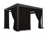 Varikatuse kardin Mariall ZMOT-11, 220x155 cm, must