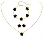 Kullast ehete komplekt A42