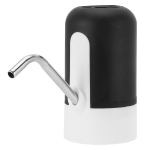 Veepudeli pumba USB laadimine elektriline joogivee jaoturi komplekt kodukontori must