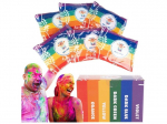 6x HOLI POWDER FESTIVAL OF COLOURS (v&auml;rvide festival)