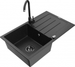 Graniidist k&ouml;&ouml;givalamu Mexen Bruno segisti ja sifooniga, Metallic black/silver/black